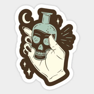 SKULL POTION Sticker